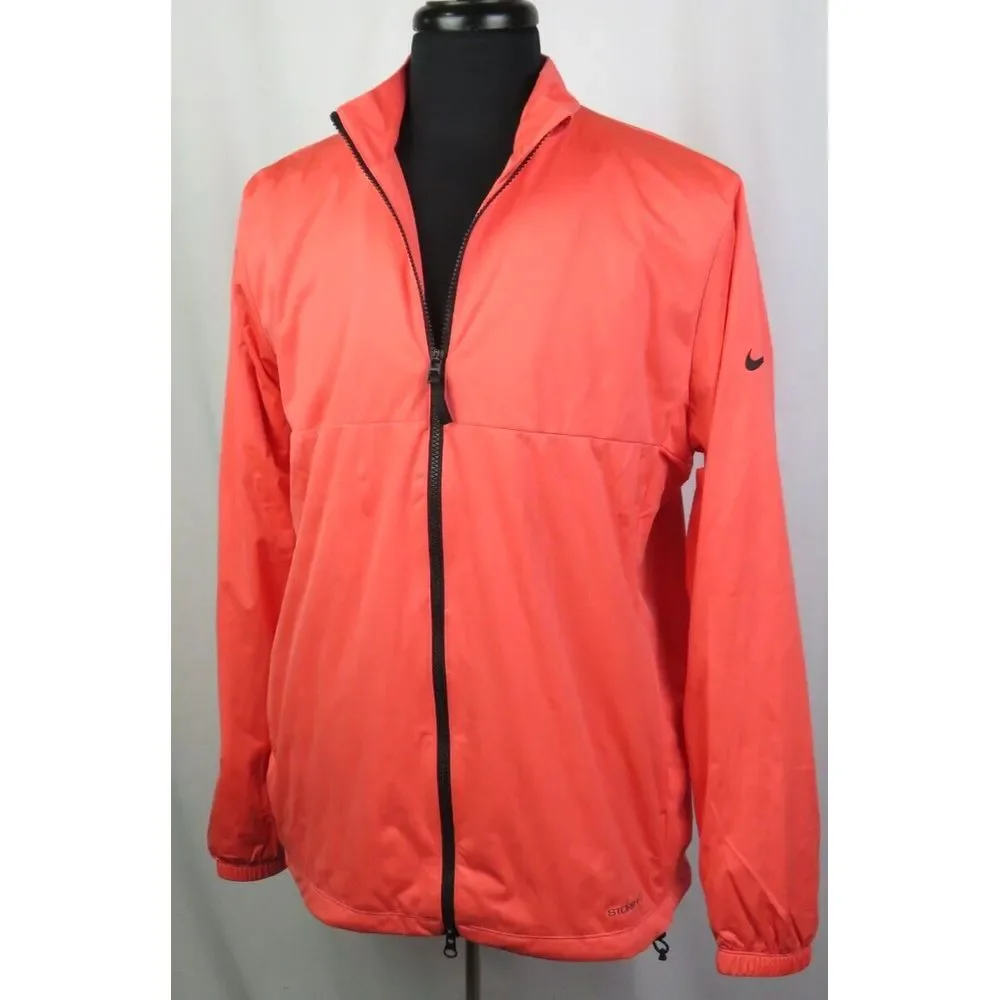NEW! Men's Nike Golf‎ STORM-FIT Coral Zip-Up Lined Jacket DA2867-814 sz. XL NWT!